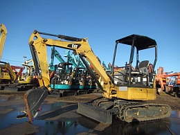 キャタピラー ミニ油圧ショベル(ミニユンボ) 303E CR 2013年