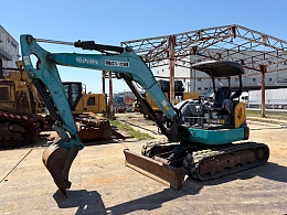 クボタ ミニ油圧ショベル(ミニユンボ) U-55-6 2011年