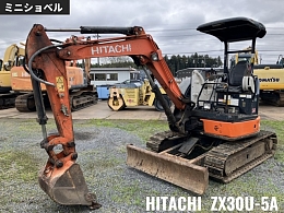 HITACHI Mini excavators ZX30U-5A 2013