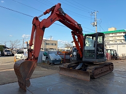 日立建機 油圧ショベル(ユンボ) ZX75UR-3 2014年