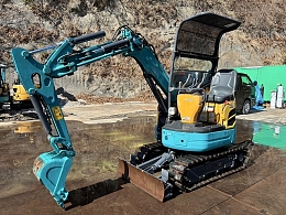 クボタ ミニ油圧ショベル(ミニユンボ) RX-153S 2015年
