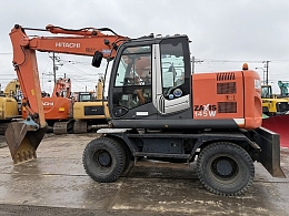 日立建機 油圧ショベル(ユンボ) ZX145W-3 2012年