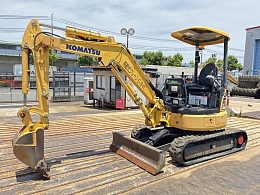 KOMATSU Mini excavators PC30MR-5 2019
