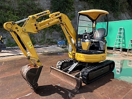 KOMATSU Mini excavators PC20UU-5 2014