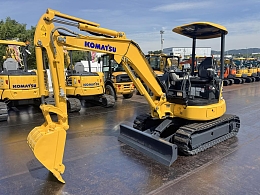 KOMATSU Mini excavators PC30MR-5 2016