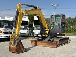 ヤンマー 油圧ショベル(ユンボ) ViO80 (ViO80-1B) ｷｬﾋﾞﾝ仕様 2014年