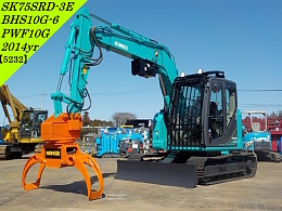 コベルコ建機 林業機械 SK75SRD-3E 2014年