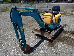 KUBOTA Mini excavators U-10 2012