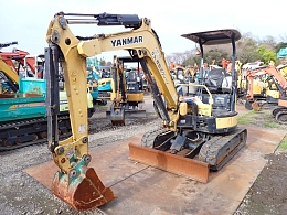 YANMAR Mini excavators ViO30-6 ｷｬﾉﾋﾟｰ仕様 ｸｲｯｸﾋｯﾁ 2013