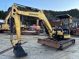 ヤンマー ミニ油圧ショベル(ミニユンボ) ViO55 (ViO55-6A) ｷｬﾉﾋﾟｰ仕様 ｸｲｯｸﾋｯﾁ 2018年