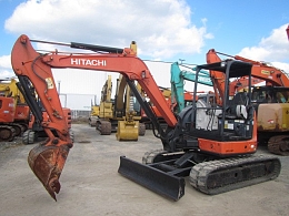 HITACHI Mini excavators ZX50U-5A 2014