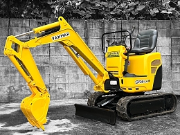 YANMAR Mini excavators SV08(SV08-1A)可変脚仕様(ROPSﾊﾞｰ仕様) 2011