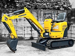 YANMAR Mini excavators SV08(SV08-1A)可変脚仕様(ROPSﾊﾞｰ仕様) 2012