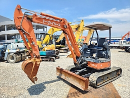 日立建機 ミニ油圧ショベル(ミニユンボ) ZX35U-2 2006年