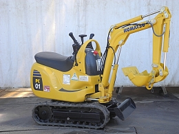 KOMATSU Mini excavators PC01-1A 2016