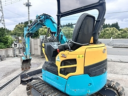 クボタ ミニ油圧ショベル(ミニユンボ) RX-153S 2021年
