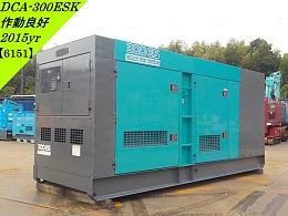 デンヨー 発電機 DCA-300ESK 2015年