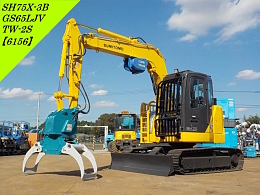 住友建機 林業機械 SH75X-3B 2012年
