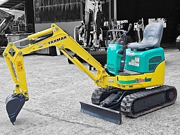 YANMAR Mini excavators SV08(SV08-1A)可変脚仕様(ROPSﾊﾞｰ仕様) 2008