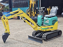 YANMAR Mini excavators SV08(SV08-1A)可変脚仕様(ROPSﾊﾞｰ仕様) 2008