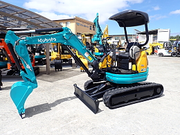 KUBOTA Mini excavators U-20-3α 固定脚 2018