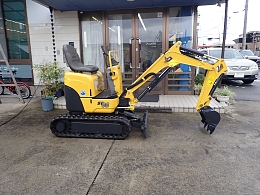 ヤンマー ミニ油圧ショベル(ミニユンボ) SV08-1A 2021年