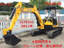 YANMAR Mini excavators ViO40-5B  ｷｬﾉﾋﾟｰ仕様 2012