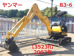 ヤンマー B3-6 | 茨城県のミニ油圧ショベル(ミニユンボ) | BIGLEMON（ビッグレモン）：中古建機, 中古重機, トラック,  農業機械の販売・売却 | 商品ID：64484