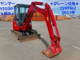 YANMAR Mini excavators ViO30-6 ｷｬﾋﾞﾝ仕様 2013