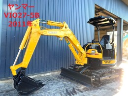 YANMAR Mini excavators ViO27-5B ｷｬﾉﾋﾟｰ仕様 2011