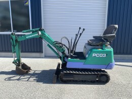 KOMATSU Mini excavators PC03-1 1991