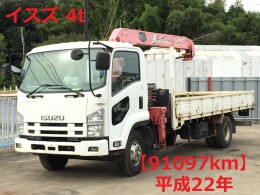 ISUZU Crane trucks PKG-FRR90S1 2010