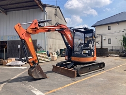 HITACHI Mini excavators ZX55UR-5B 2015