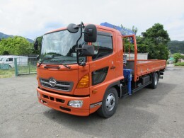 日野 クレーン車 TKG-FD7JLAA 2017年