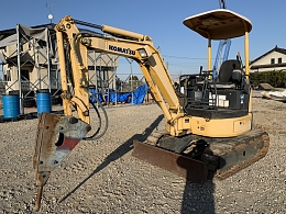 KOMATSU Mini excavators PC20MR-3 2013