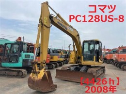 中古コマツ PC128US-8(油圧ショベル(ユンボ)) | 中古建機ならBIGLEMON(ビッグレモン)