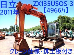 HITACHI Excavators ZX135USOS-3 2011