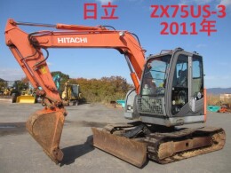 日立建機 油圧ショベル(ユンボ) ZX75US-3 2011年