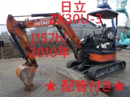 日立建機 Mini油圧ショベル(Mini Excavator) ZX30U-3 2010
