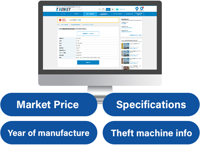 Market price/Database search service